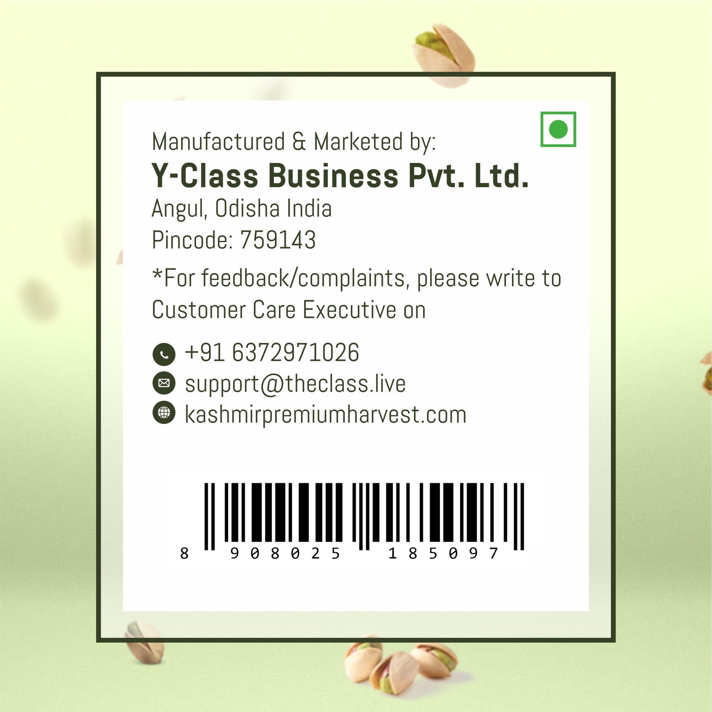 Pistachio Manufacturer