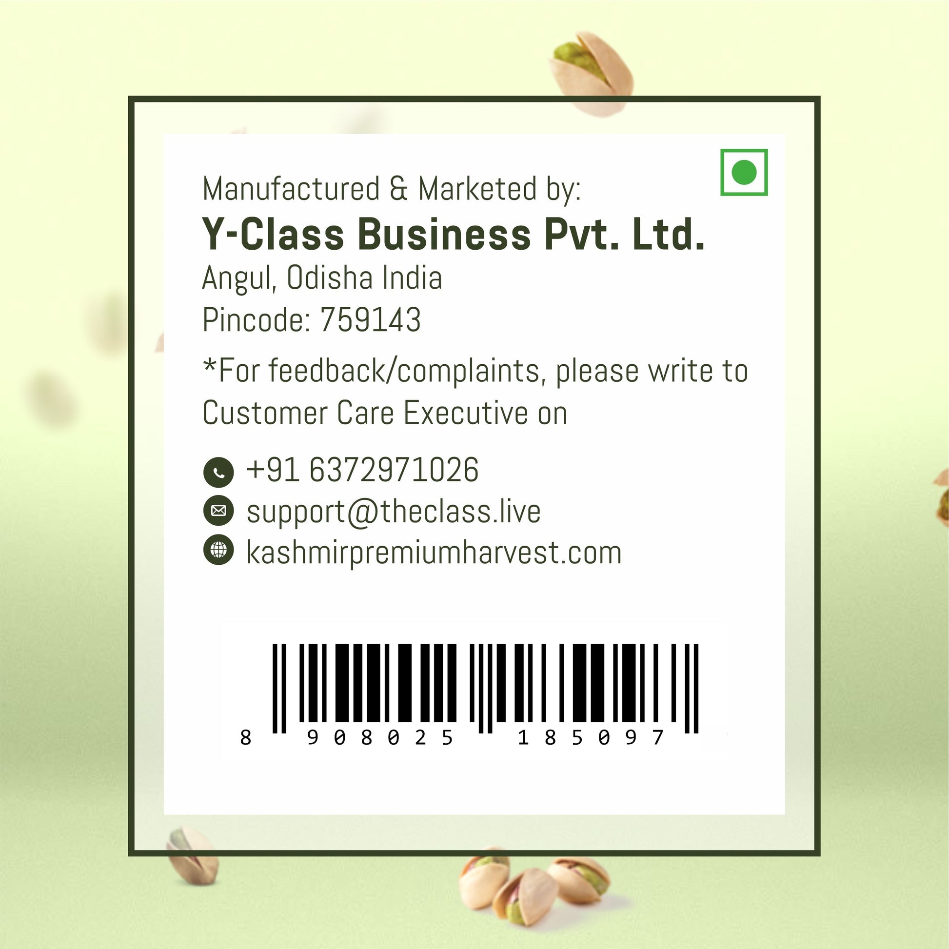 Pistachio Manufacturer