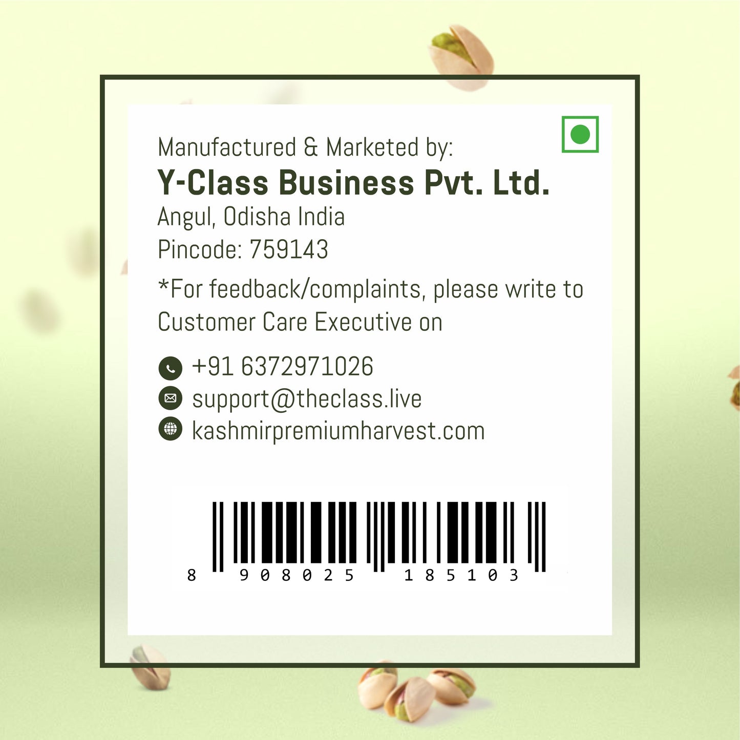 Pistachio Manufacturers