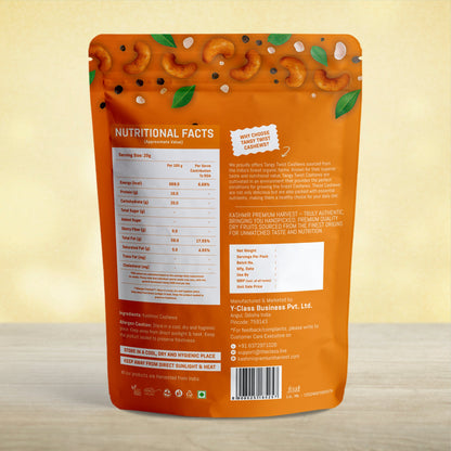 Tangy Twist Cashew Facts