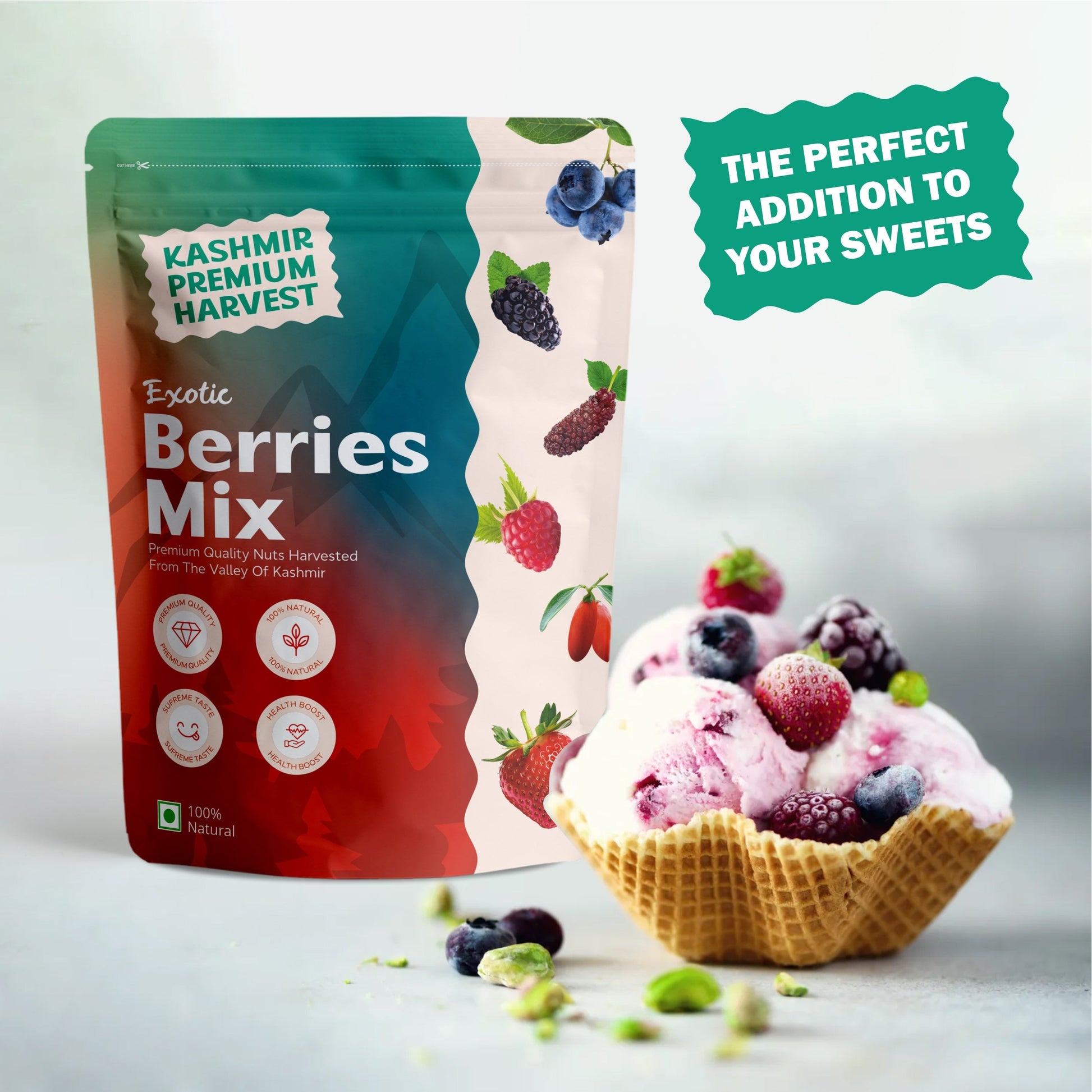 Berries Mix with Sweets