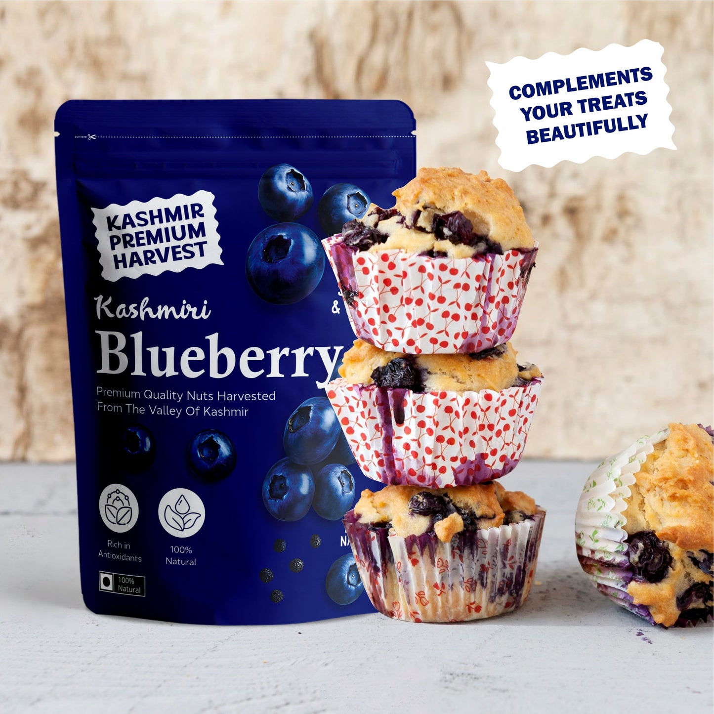 Blueberry with Sweets