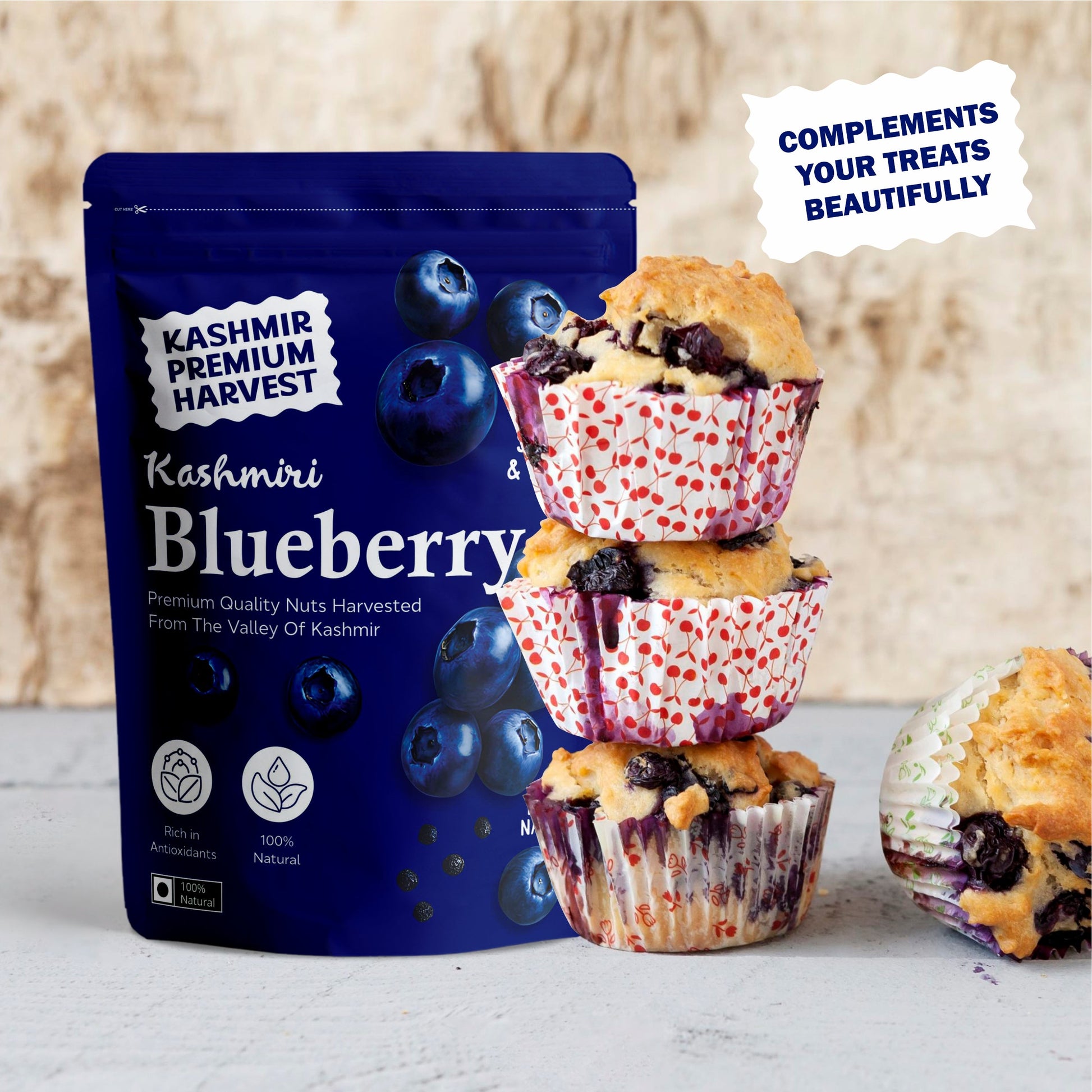 Blueberry with Sweets