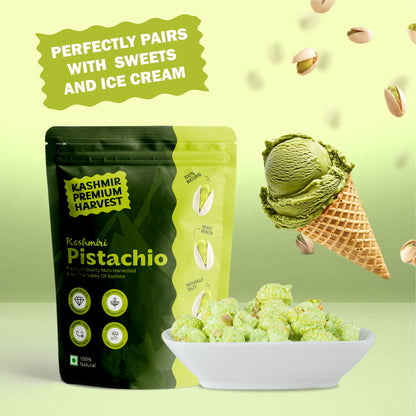 Pistachio with Sweets and Ice Cream