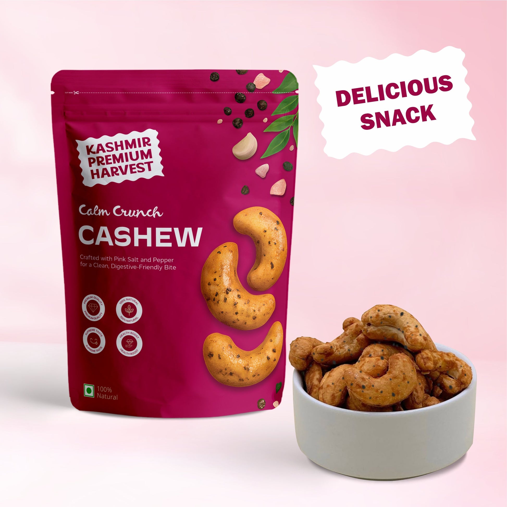 Delicious Calm Crunch Cashew