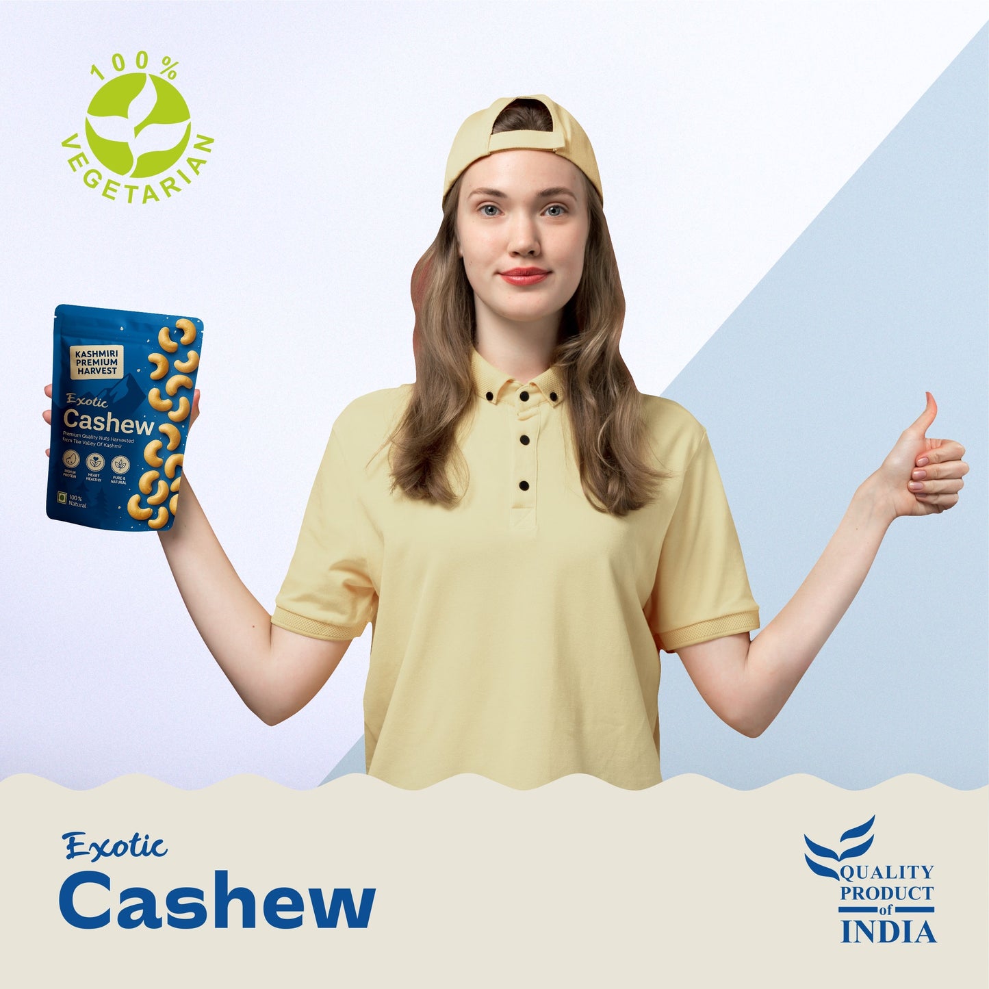 Pure Vegetarian Exotic Cashew