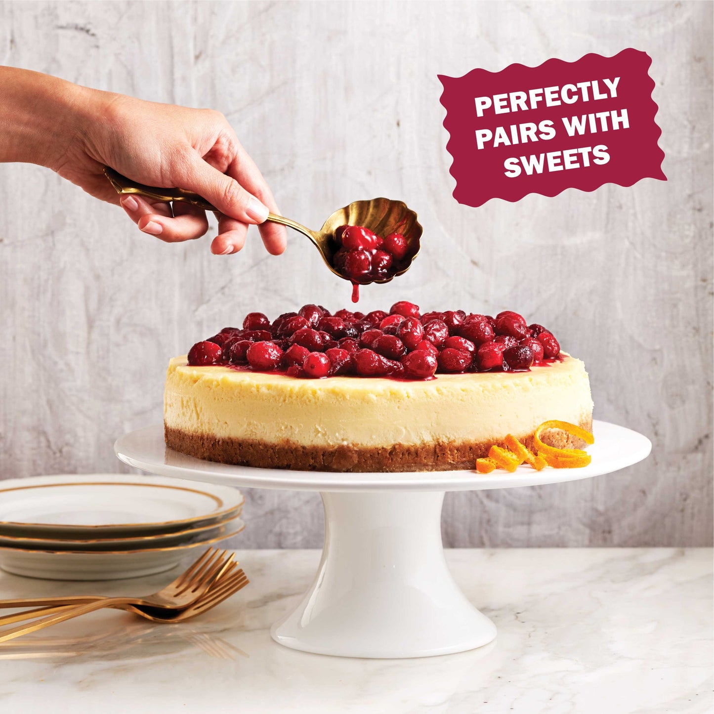 Cranberry with Sweets