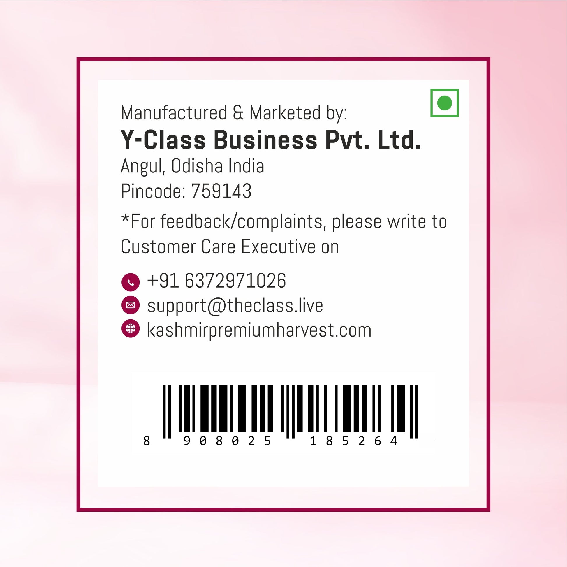 Calm Crunch Cashew Manufacturers