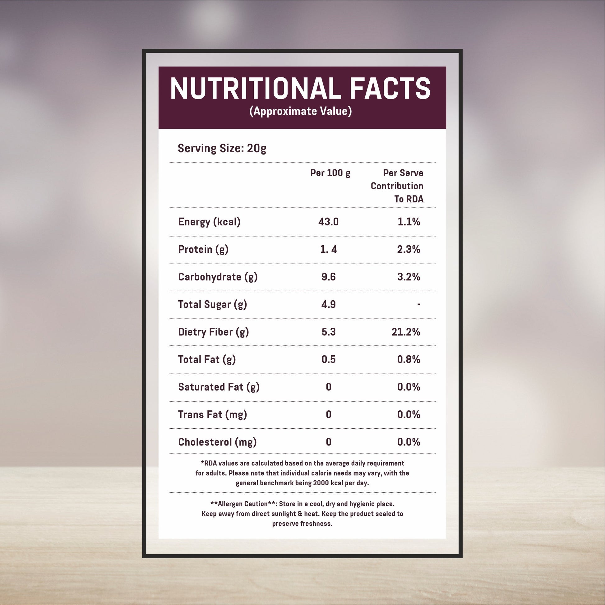 Blackberry Nutritional Facts