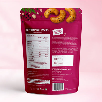 Calm Crunch Cashew Nutritional Info