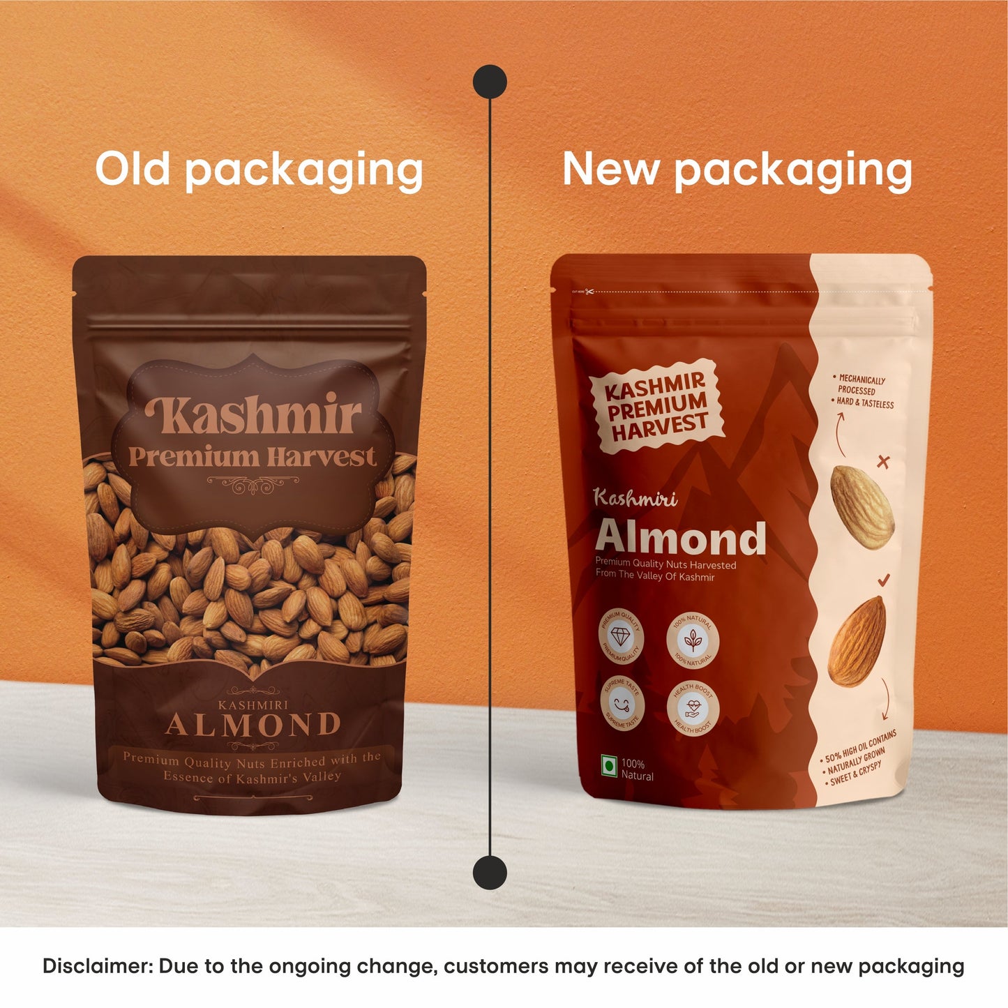 Almonds New Packaging
