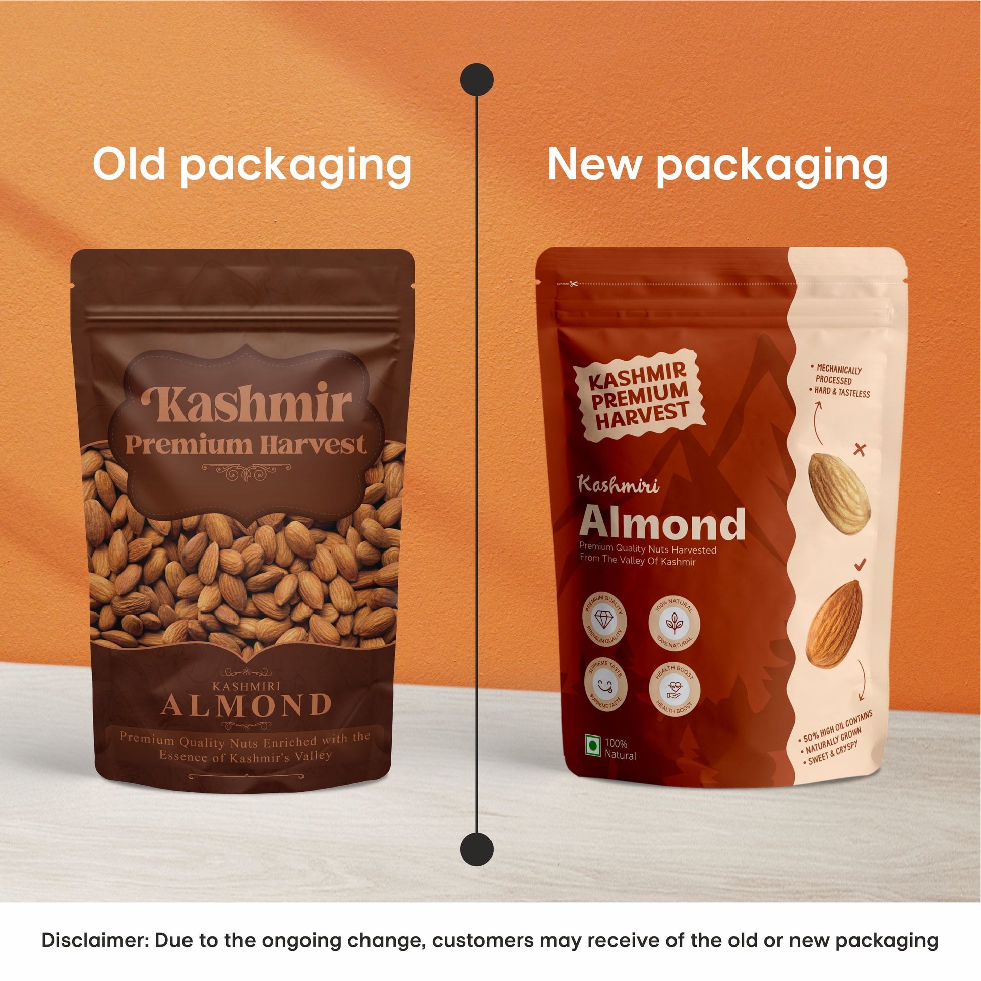 Almonds New Packaging