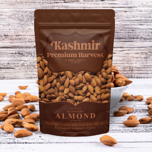 Kashmir Premium Harvest - Grade 1, Handpicked Almonds