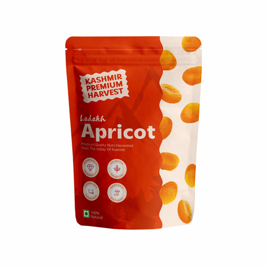 Kashmir Premium Harvest - Grade 1, Handpicked, Naturally Sweet Apricots