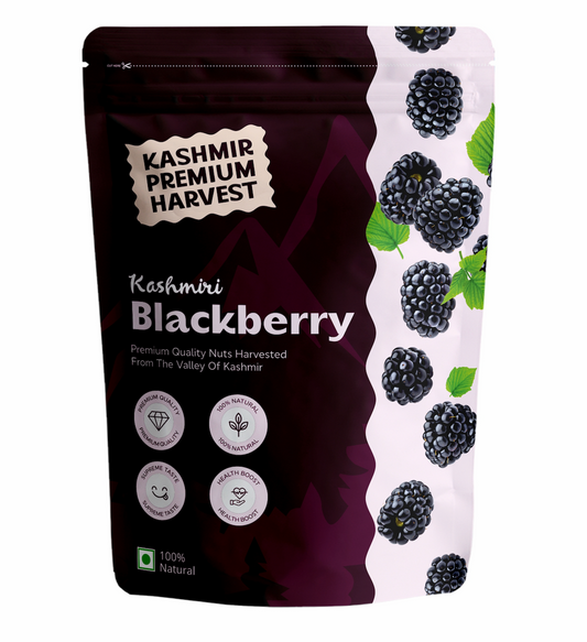Kashmir Premium Harvest - Grade 1, Handpicked, Juicy & Antioxidant-Rich Blackberry