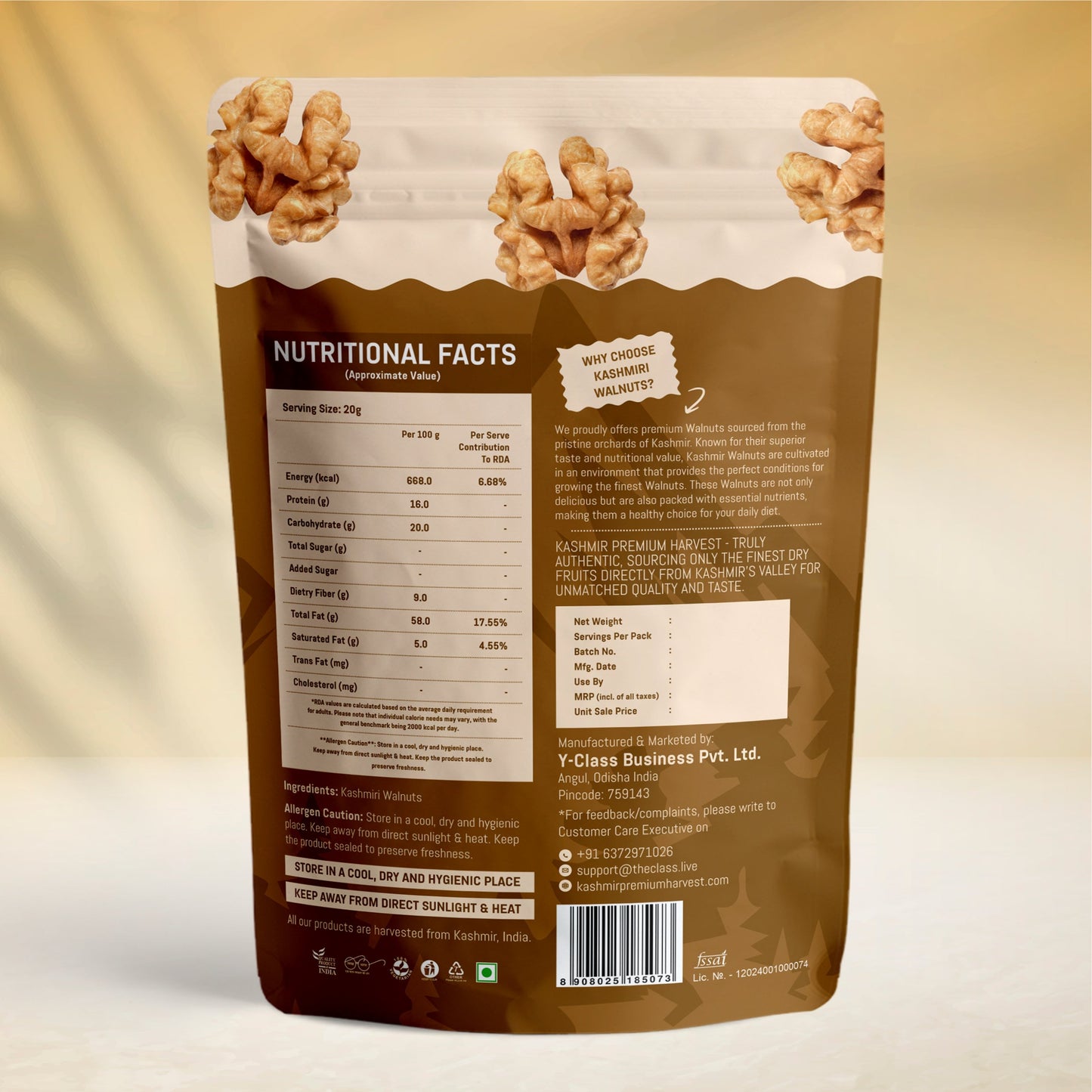 Walnut Nutritional Facts