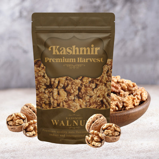 Kashmir Premium Harvest - Grade 1, Handpicked, Rich in Omega-3 Walnuts